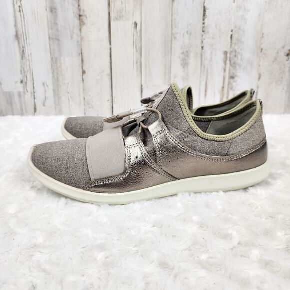 Ecco Sense Toggle Elastic Sneakers Gray Size Euro 41 US 10 - Picture 2 of 11